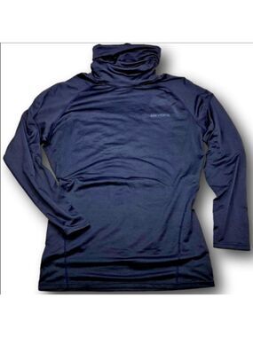 Women's DevOps Black Long Sleeve Tee with Cowl Neck, XXL